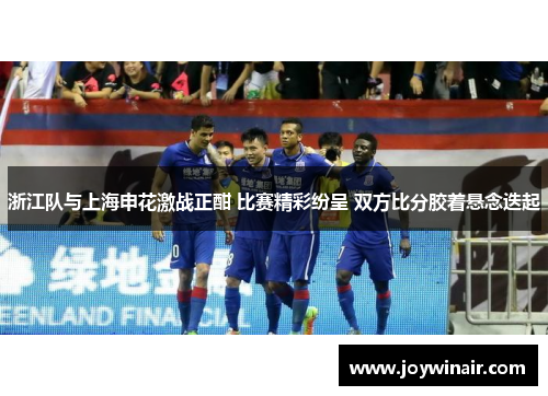浙江队与上海申花激战正酣 比赛精彩纷呈 双方比分胶着悬念迭起