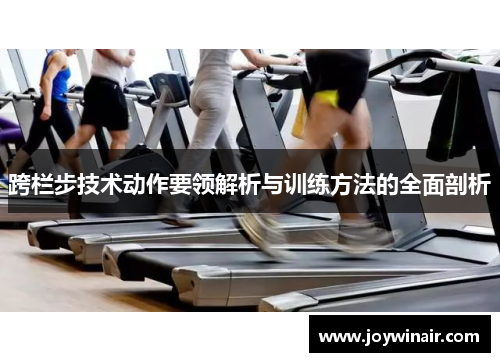 跨栏步技术动作要领解析与训练方法的全面剖析